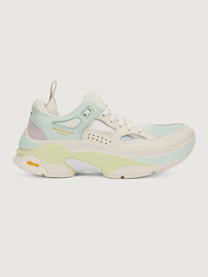 Womens Saga 130 - White Blue Lime Lavender