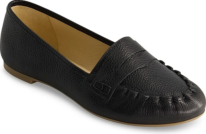 Women's Sage Moccasian Flats - Black - Size 6 - Image 2