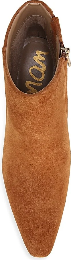 Women's Saige 70MM Leather Booties - Brown - Size 10.5 - Image 4