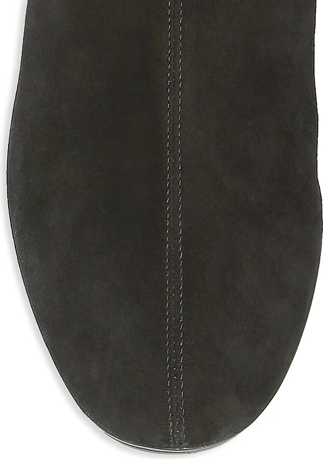 Women's Saint Honore 50MM Suede Booties - Black - Size 11 - Image 4