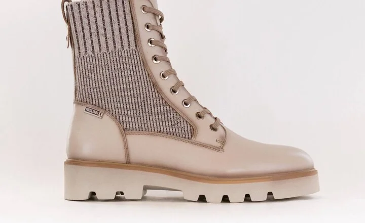 Women's Salamanca Lace Up Ankle Boots In Marfil