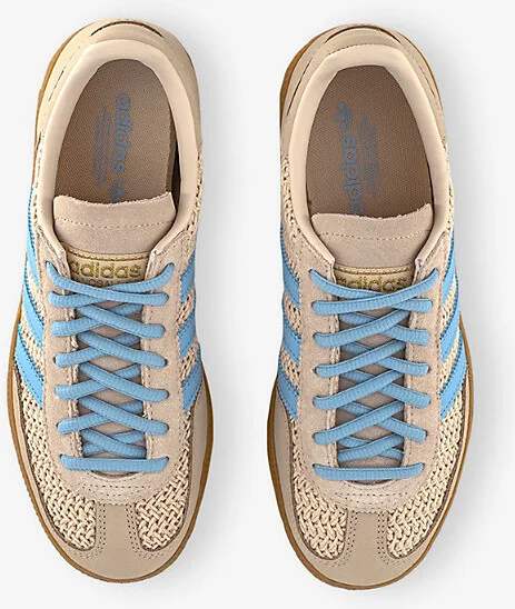 Womens Sand Strata Preloved Bro Handball Spezial Suede Low-Top Trainers Eur 41.5 / 8.5 Uk Women - Image 2