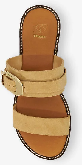Womens Sand Suede Lawe Suede Sandals Eur 41 / 8 Uk Women - Image 2