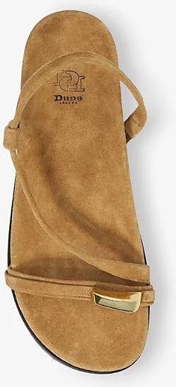 Womens Sand Suede Lyn Suede Sandals Eur 39 / 6 Uk Women - Image 2