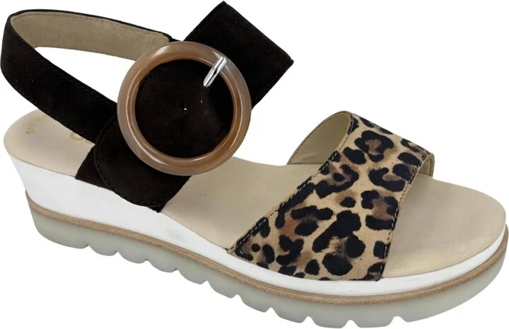 Women's Sandal 4-645-38 In Leopard