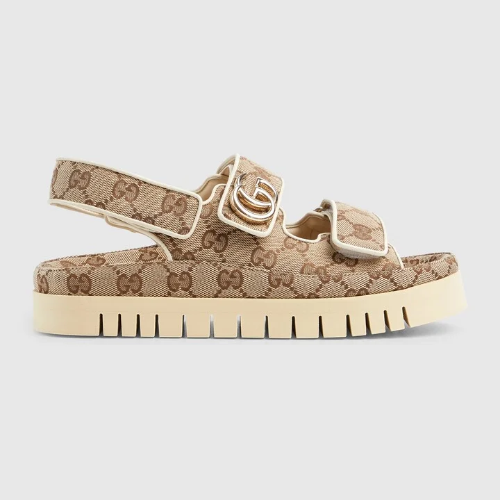 Women's sandal with Double G