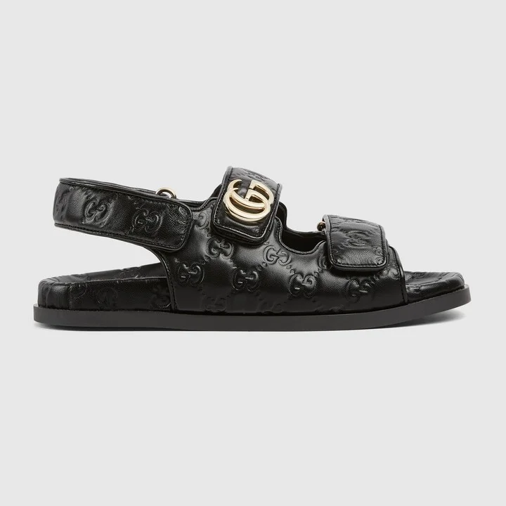 Women's sandal with Double G