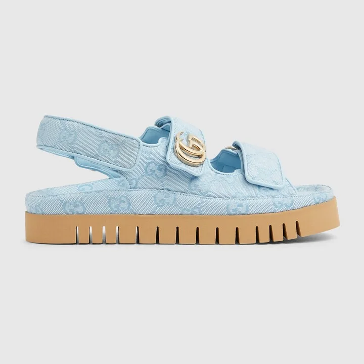 Women's sandal with Double G