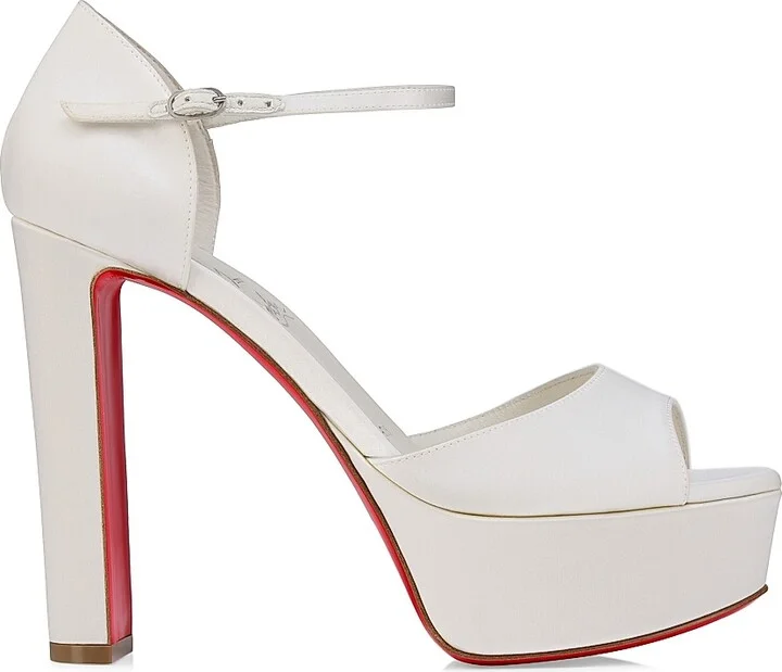 Women's Sandaloo 130MM Satin Sandals - Magma - Size 5.5 - Image 8
