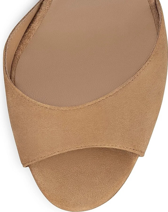 Women's Sandaloo 130MM Veau Velours Platform Sandals - Fever - Size 5 - Image 7