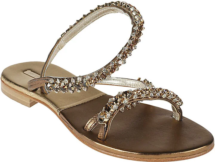 Women's Sandals Golden - Image 2