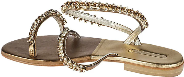 Women's Sandals Golden - Image 3
