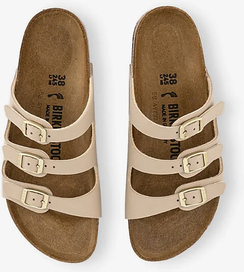 Womens Sandcastle Birko Florida Faux-Leather Sandals Eur 41 / 8 Uk Women - Image 2