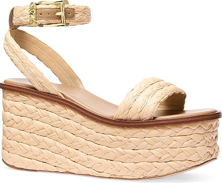 Women's Sandra 90MM Jute-Wrapped Flatform Sandals - Natural - Size 5.5 - Image 2