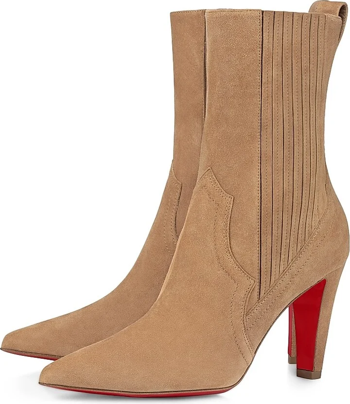 Women's Santigag 85MM Leather Ankle Boots - Lionne - Size 7.5 - Image 2