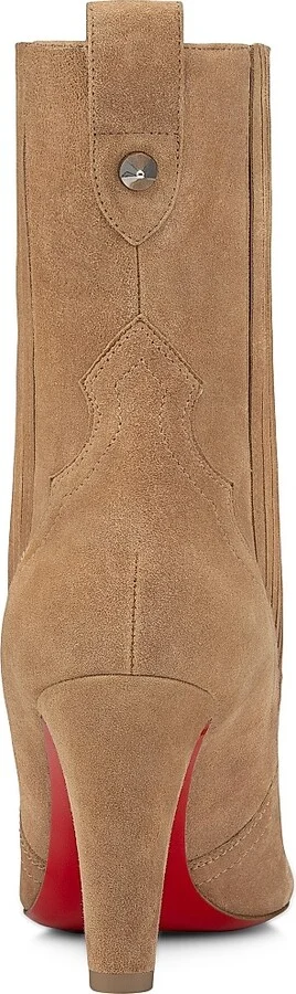 Women's Santigag 85MM Leather Ankle Boots - Lionne - Size 7.5 - Image 4