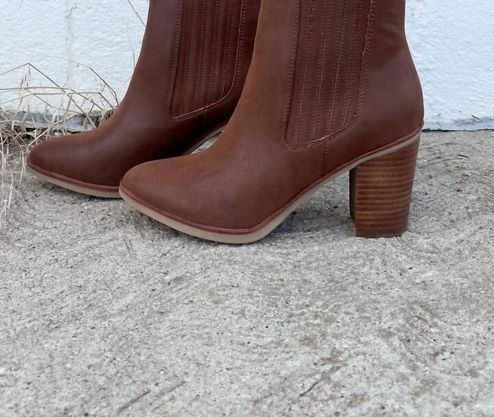 Women's Santos Bootie In Cognac