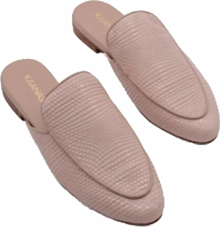 Women's Sardinia Leather Mule In Beige