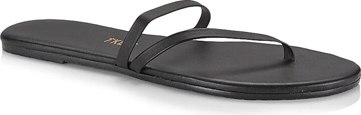 Women's Sarit Leather Sandals - Black - Size 5 - Image 2