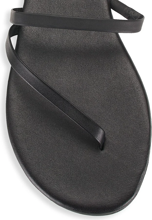 Women's Sarit Leather Sandals - Black - Size 5 - Image 4