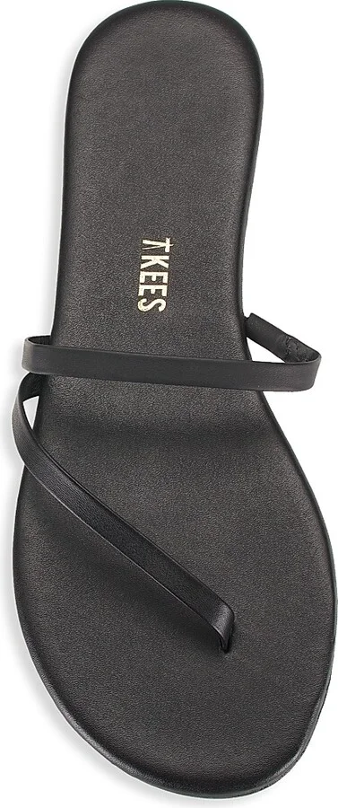 Women's Sarit Leather Sandals - Black - Size 5 - Image 5