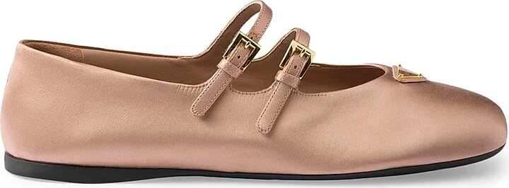 Women's Satin Ballerinas - Dark Red - Size 7 - Image 8