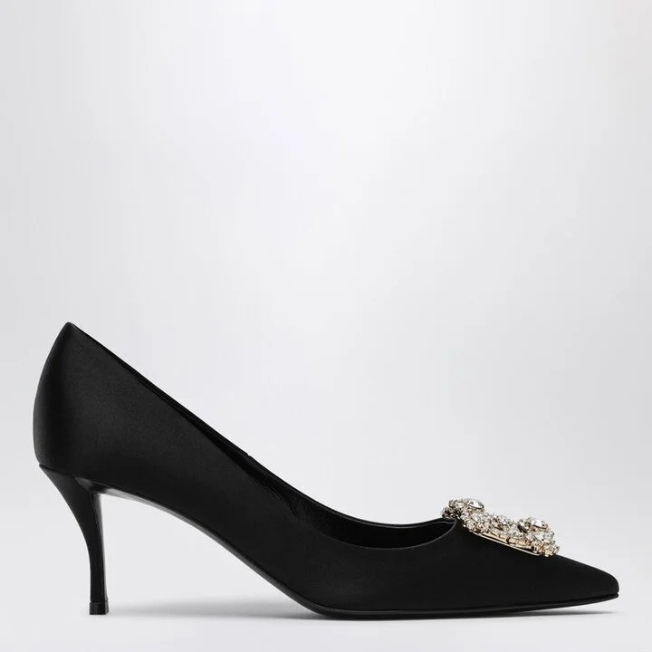Women's Satin Efflorescence Décolletés