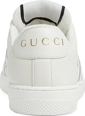 Women's Screener Leather Low-Top Sneakers - Soft White - Size 6 - Image 4