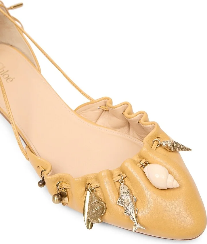 Women's Sea Treasures Ballerina Flats - September Sun - Size 6 - Image 3