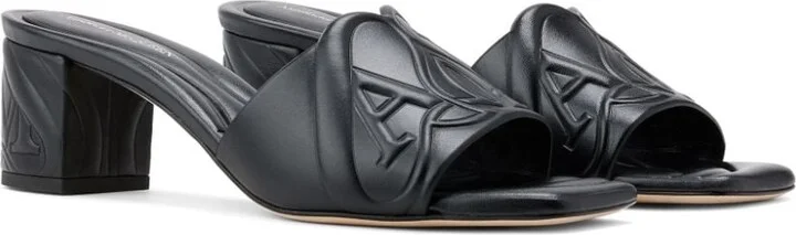 Women's Seal Leather Mules - Image 2