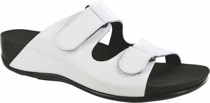 Women's Seaside Slide Sandal In Chalk