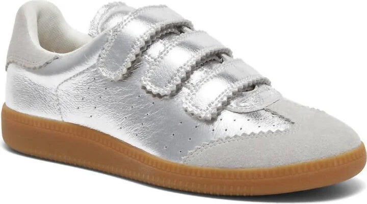 Women's Seena Sneaker In Silver Metallic