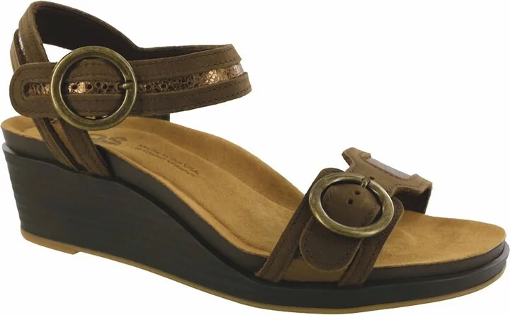 Women's Seight Wedge Sandal In Bronze