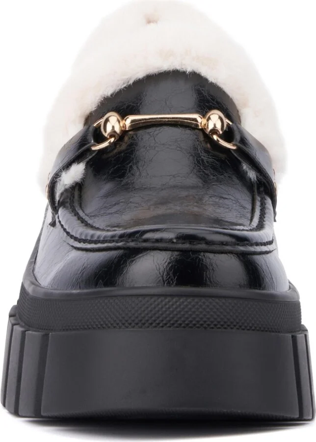 Women's Seraphina 2- Cozy Chunky Lug Sole Loafers - Image 4