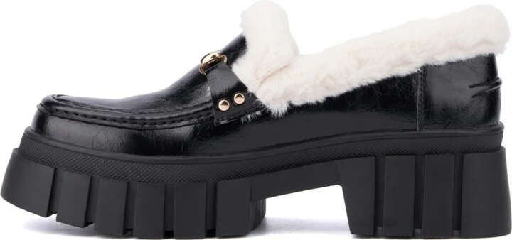 Women's Seraphina 2- Cozy Chunky Lug Sole Loafers - Image 5