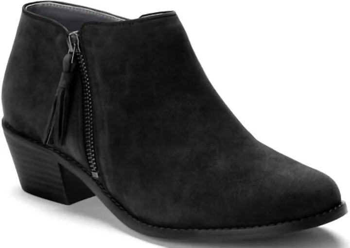 Women's Serena Ankle Boots In Black