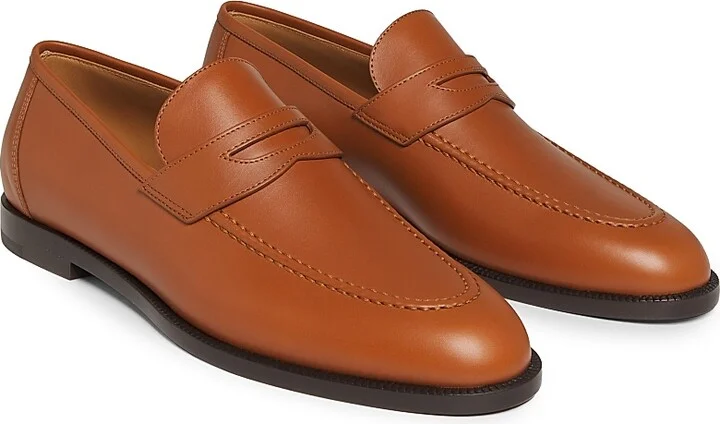 Women's Sergio Walk Leather Penny Loafers - Wot - Size 6 - Image 2