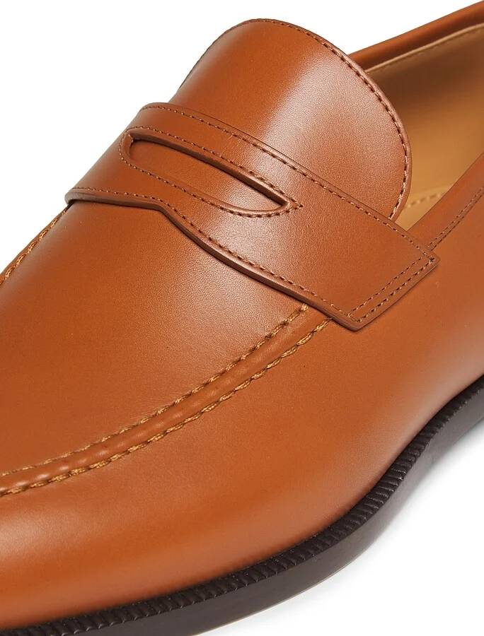 Women's Sergio Walk Leather Penny Loafers - Wot - Size 6 - Image 5