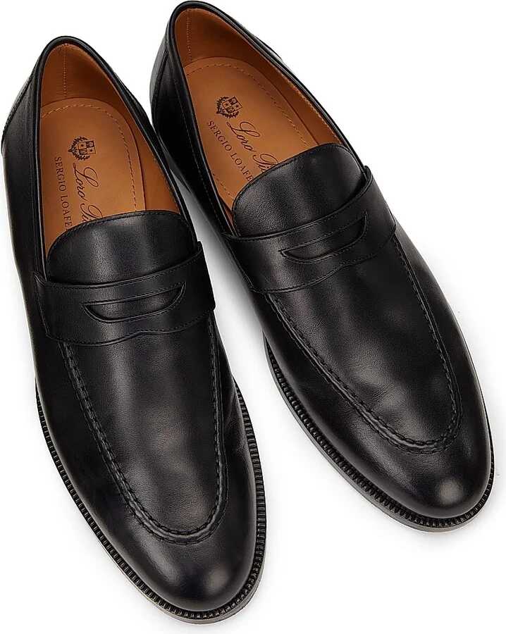 Women's Sergio Walk Leather Penny Loafers - Wot - Size 6 - Image 9