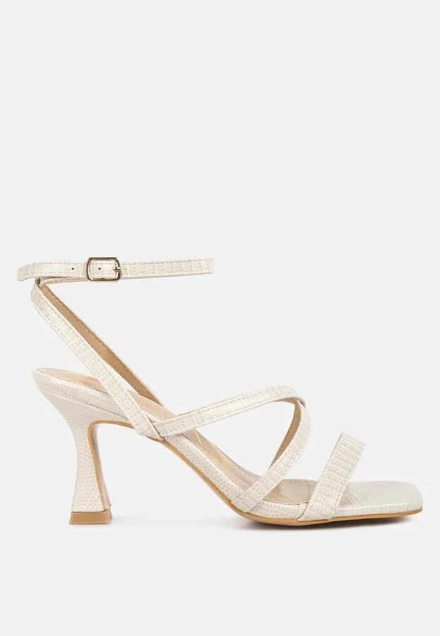 Womens Serling Croc Spool Heel Sandals