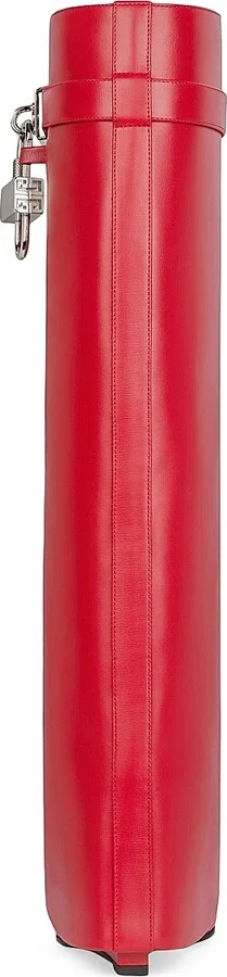 Women's Shark Lock Boots in Leather - Red - Size 5 - Image 4