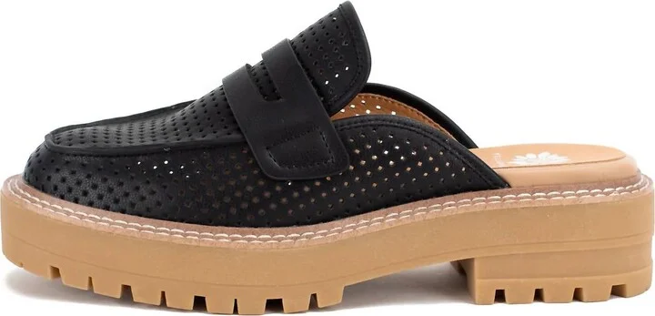 Women's Sherlyn Loafer Mule In Black
