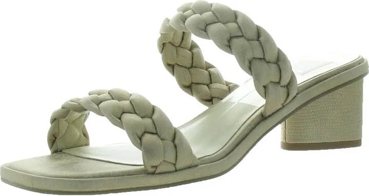 Womens Shimmer Man Made Kitten Heels