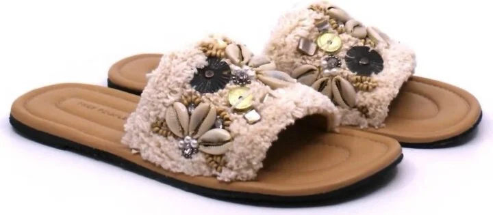 Women's Shipwrecked Slide Sandals In Chalk