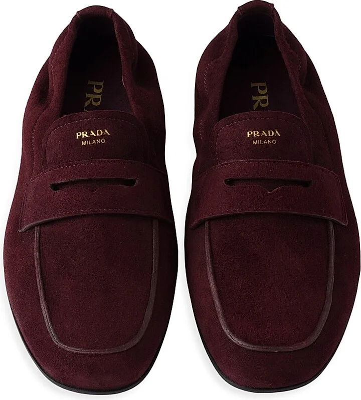 Women's Shuffle Antiqued Suede Loafers - Dark Brown - Size 6 - Image 8