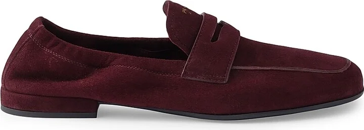 Women's Shuffle Antiqued Suede Loafers - Dark Brown - Size 6 - Image 10