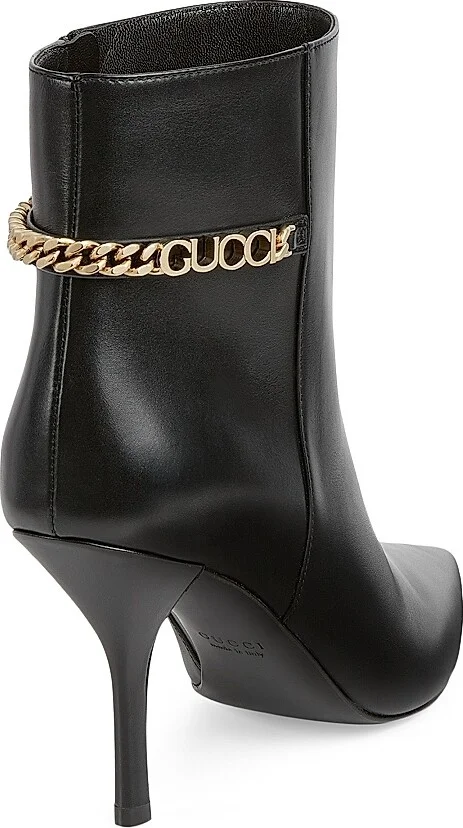 Women's Signoria Leather Boots - Black - Size 7.5 - Image 3
