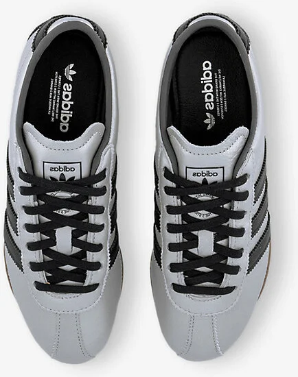 Womens Silver Metallic Tokyo Decon W Leather Low-Top Trainers Eur 40 / 7 Uk Women - Image 2