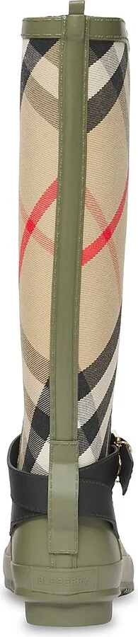 Women's Simeon Vintage Check Knee-High Boots - Dark Fern Multi - Size 7 - Image 3