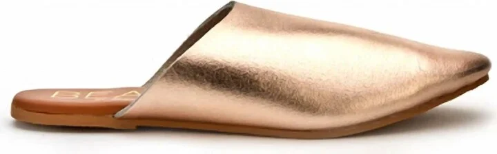 Women's Siren Mule In Rose Gold